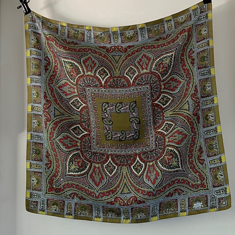 Liberty of London Multicolor Paisley Scarf - Picture 2 of 10
